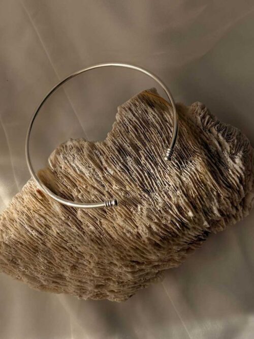 Bracelete Prateada em Aço Inoxidável sem Níquel | Bracelete Nessa - Celtiana